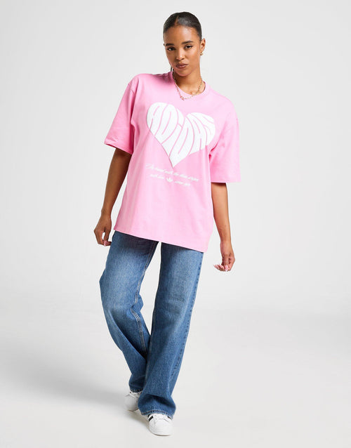 เสื้อยืดผู้หญิง Heart Bubble