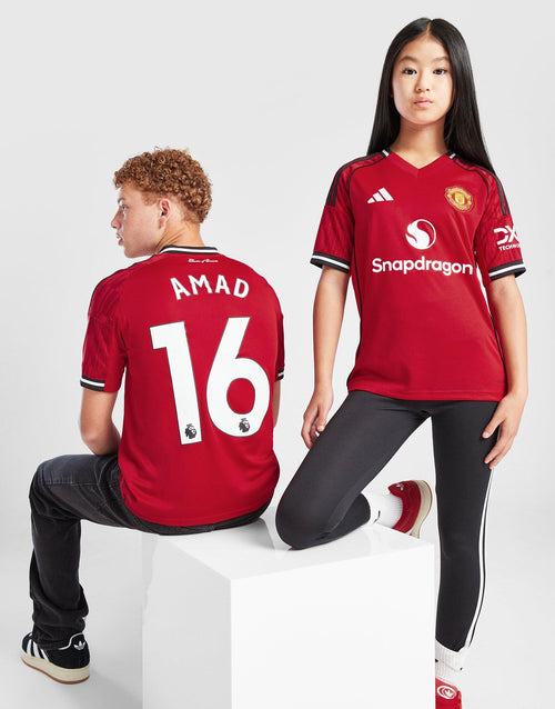 ชุดแข่งชุดเหย้าเด็กโต Manchester United 25/26