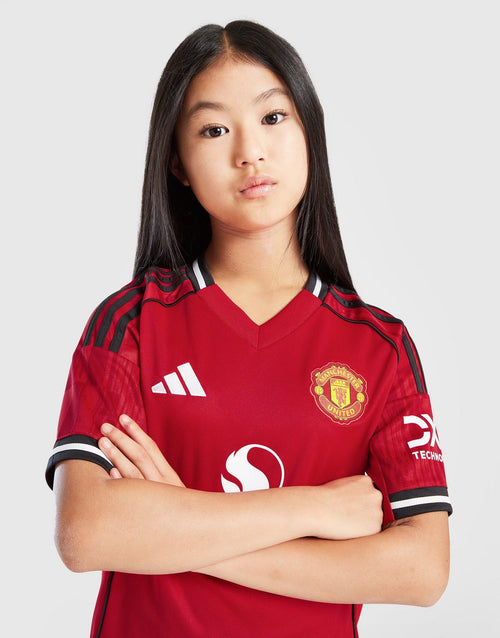 ชุดแข่งชุดเหย้าเด็กโต Manchester United 25/26