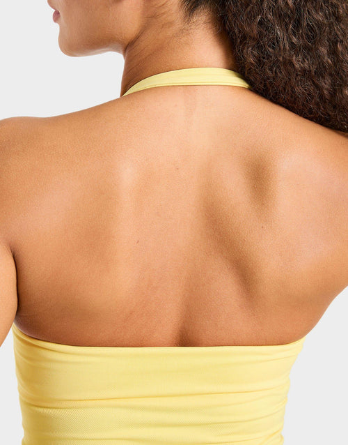 เสื้อกล้ามผู้หญิง Enhance Seamless Halterneck