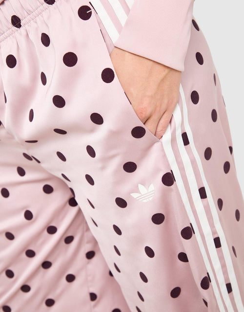กางเกงขายาวผู้หญิง Satin Polka Dots