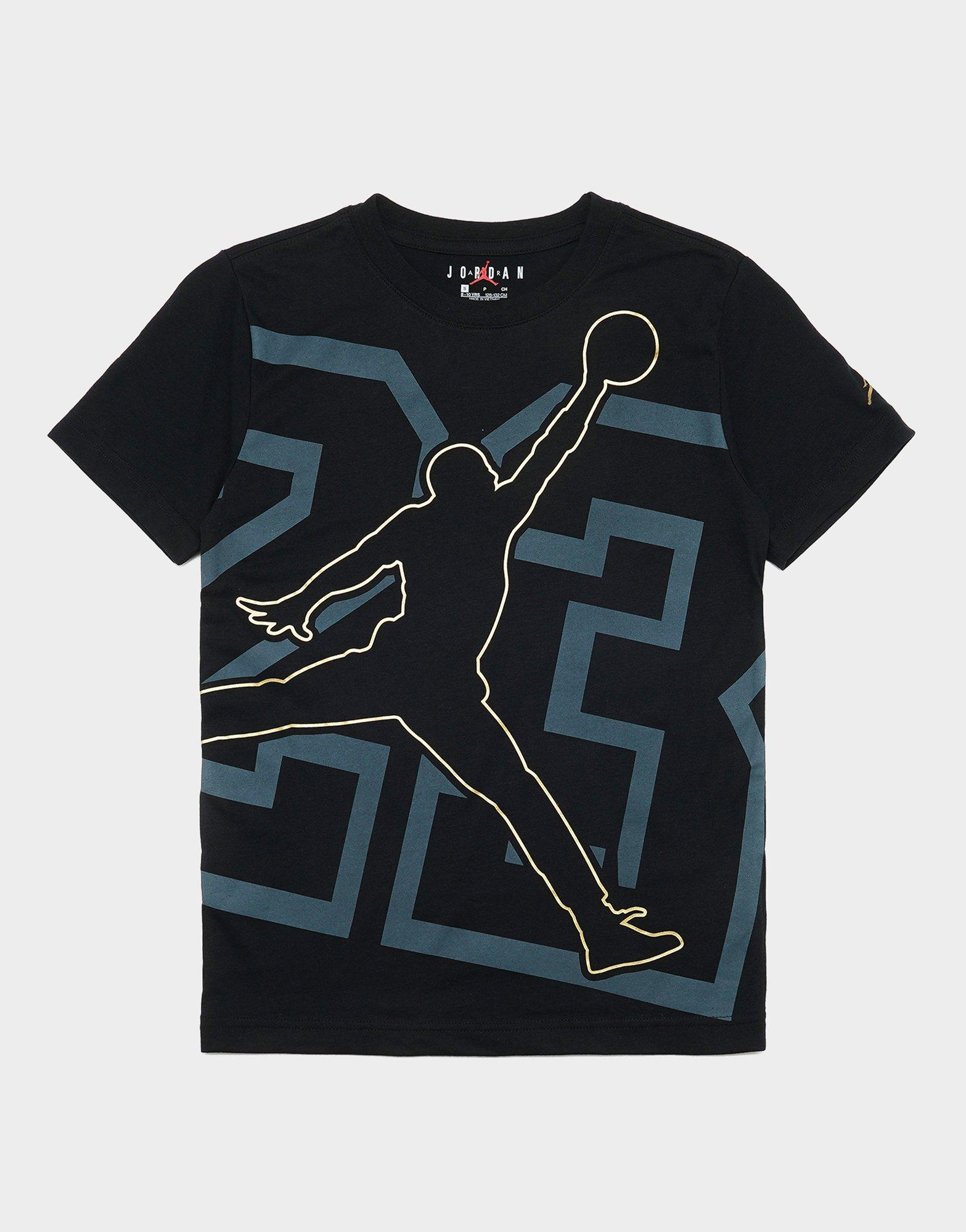 เสื้อยืดเด็กโต Shining Jumpman