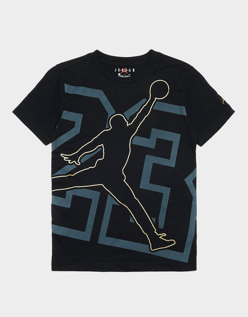 เสื้อยืดเด็กโต Shining Jumpman