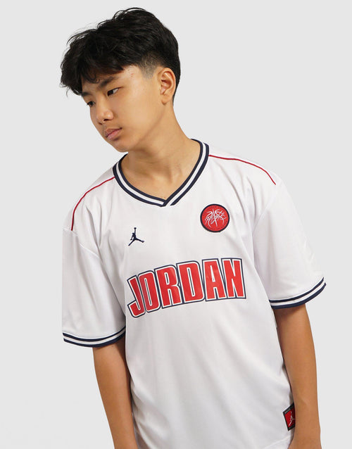 เสื้อแขนสั้นเด็กโต MJ Sport