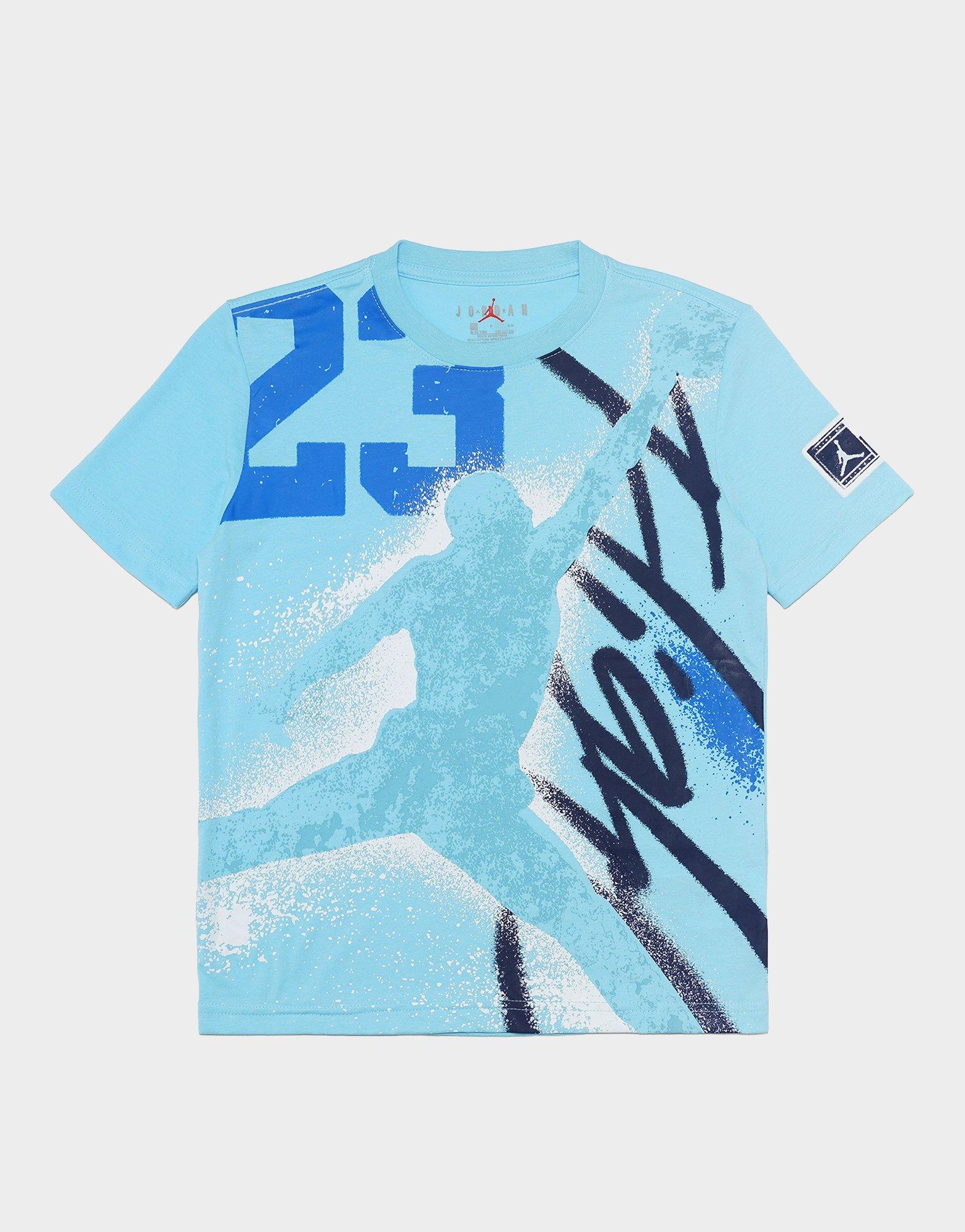 เสื้อยืดเด็กโต Stencil Jumpman