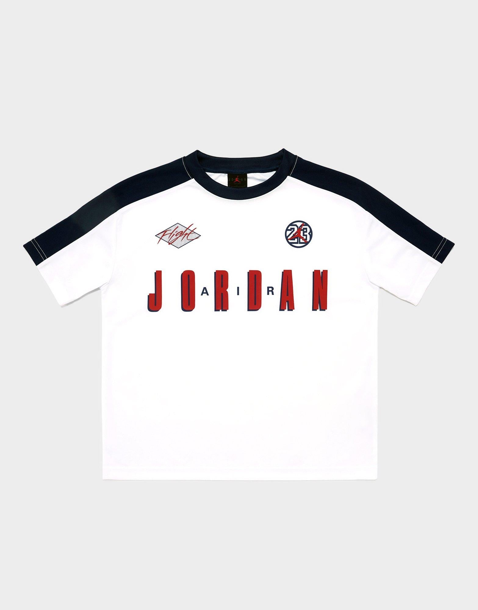 เสื้อแขนสั้นเด็กโต Colorblock