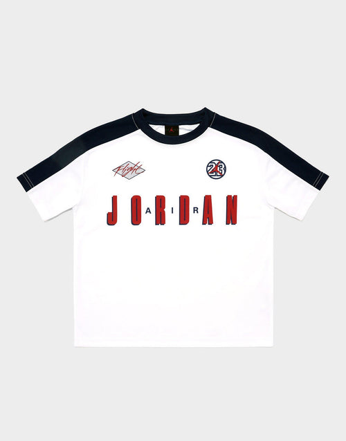เสื้อแขนสั้นเด็กโต Colorblock
