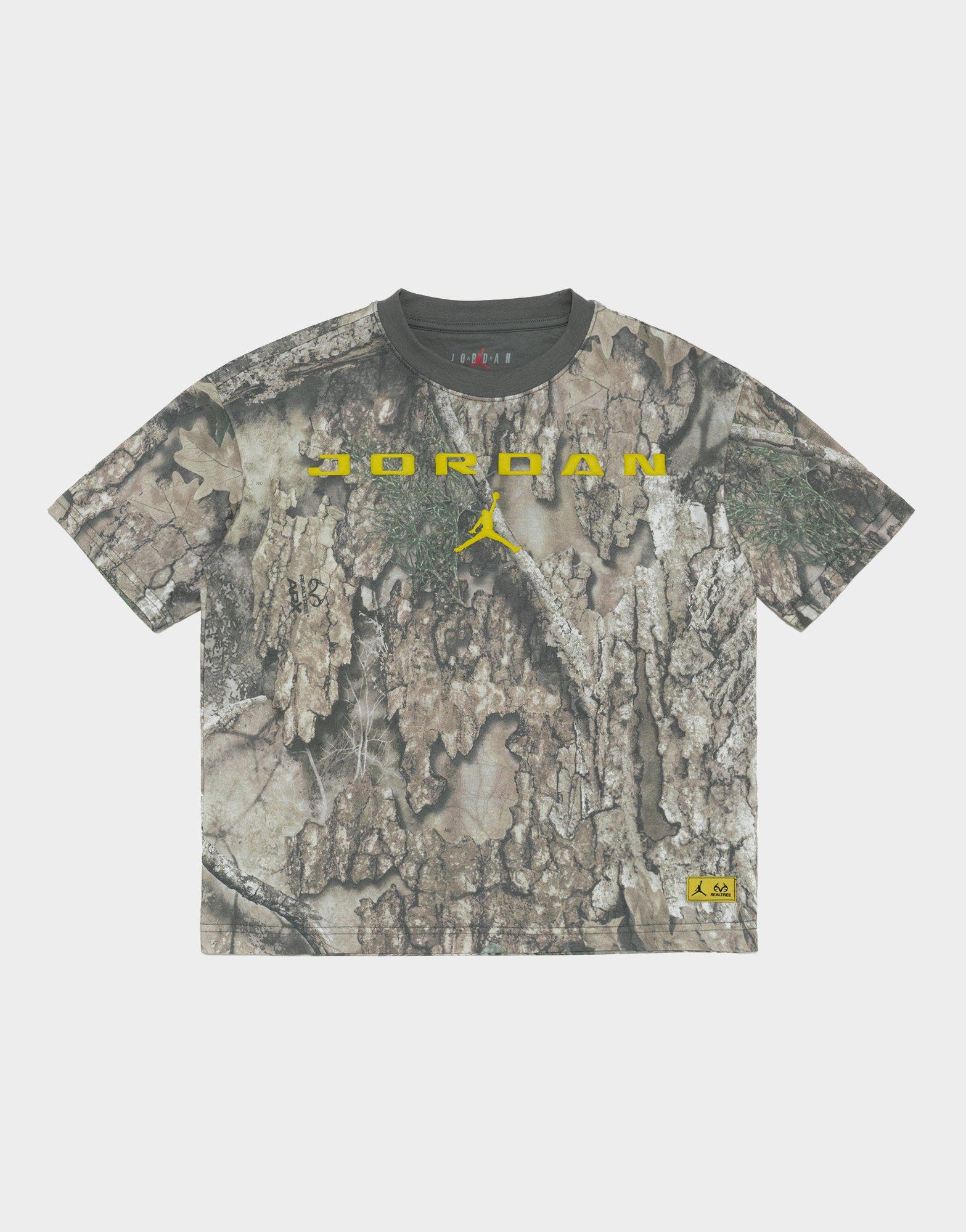 เสื้อยืดเด็กโต MJ AOP Real Tree