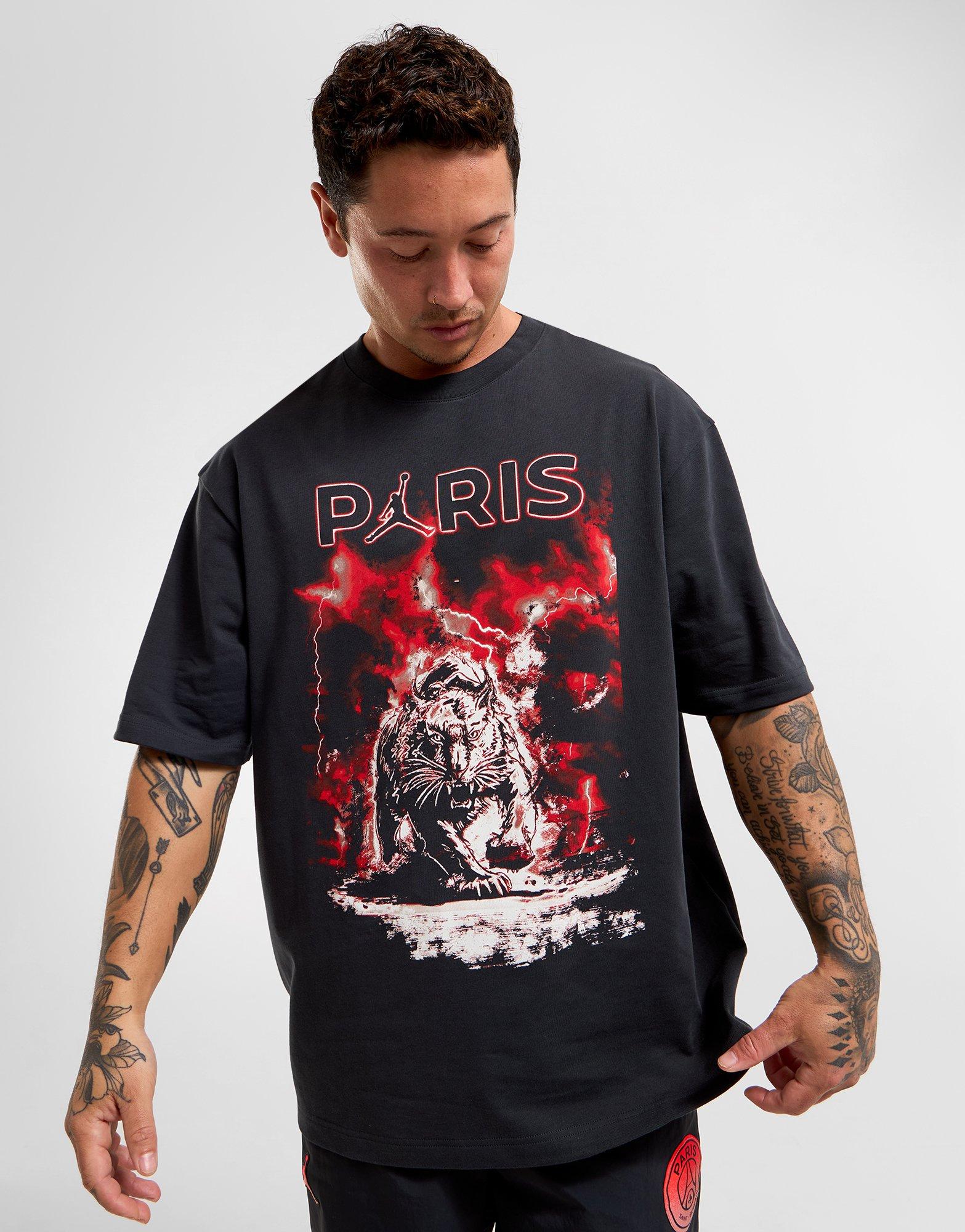 x Paris Saint-Germain เสื้อยืดผู้ชาย Graphic