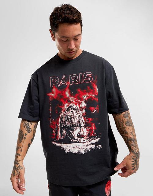 x Paris Saint-Germain เสื้อยืดผู้ชาย Graphic