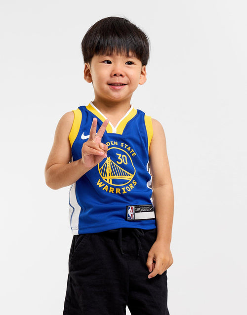 เสื้อกล้ามเด็กวัยหัดเดิน Stephen Curry Golden State Warriors NBA