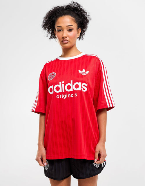 เสื้อแขนสั้นผู้หญิง Football Oversized
