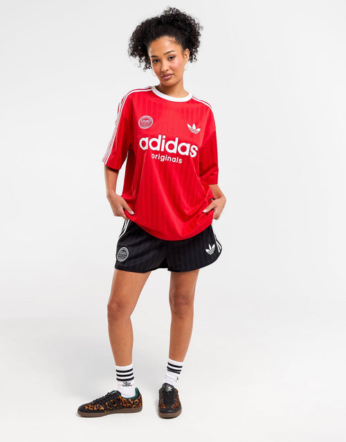 เสื้อแขนสั้นผู้หญิง Football Oversized