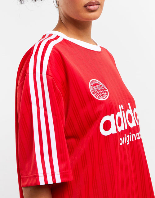 เสื้อแขนสั้นผู้หญิง Football Oversized