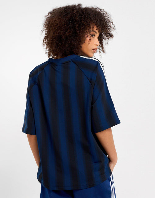เสื้อแขนสั้นผู้หญิง Loose Linear