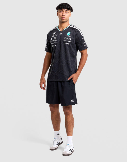 เสื้อแขนสั้นผู้ชาย Mercedes-AMG Petronas F1 Team Driver Authentic