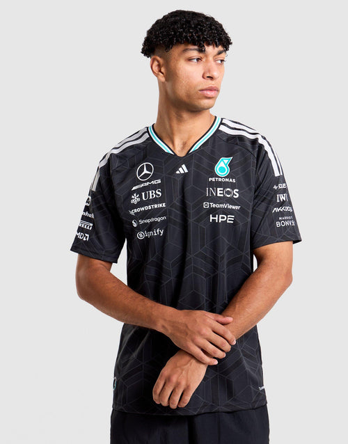 เสื้อแขนสั้นผู้ชาย Mercedes-AMG Petronas F1 Team Driver Authentic