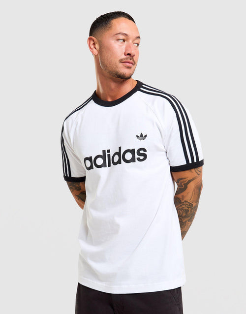 เสื้อยืดผู้ชาย 3-Stripes Slim Ringer