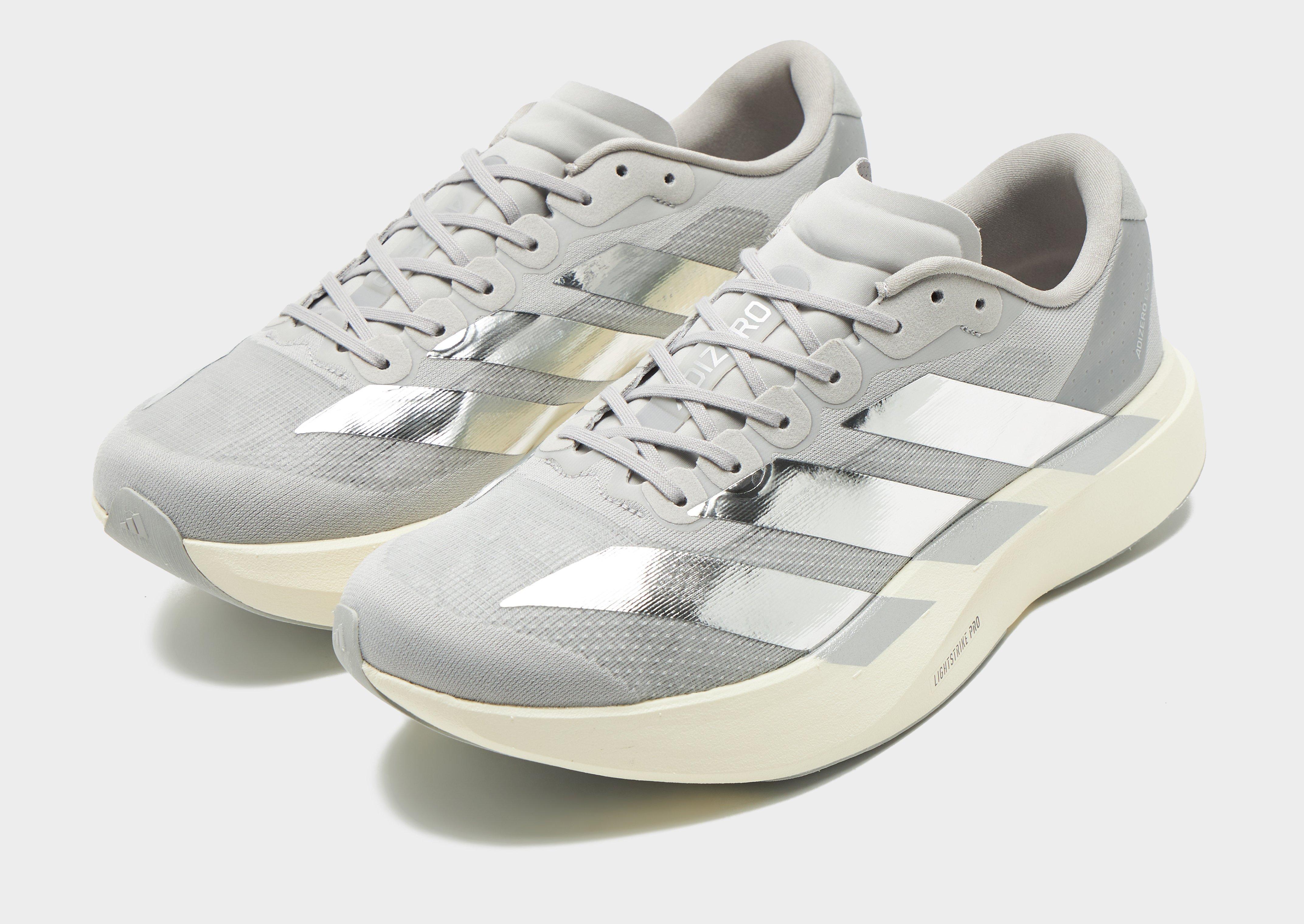 adidas gazelle silver green womens สีเทา adidas รองเท้าผู้ชาย Adizero Evo SL