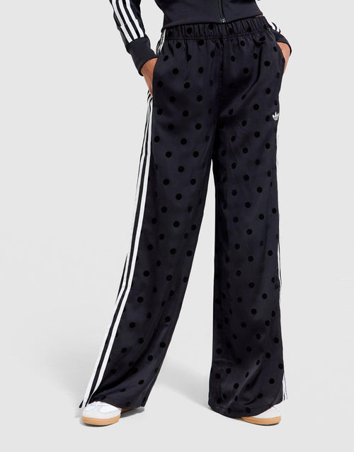 กางเกงขายาวผู้หญิง Satin Polka Dot