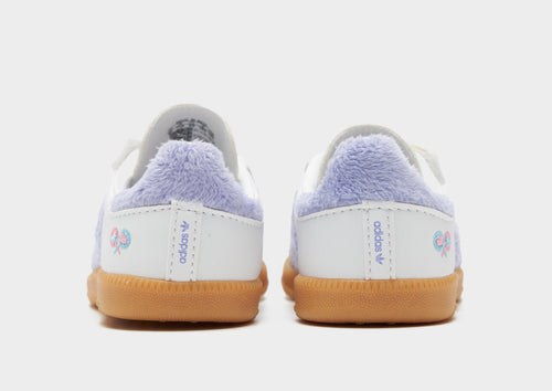 x Care Bares รองเท้าเด็กวัยหัดเดิน Samba OG Comfort Closure Elastic Lace
