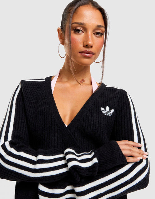 Originals by JENNIE เสื้อแขนยาวผู้หญิง Adiluna Season 2 Knitted Wrap Around Cardigan