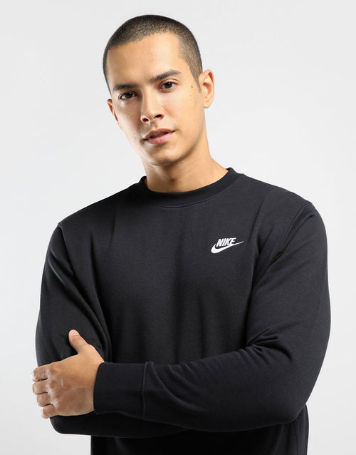 เสื้อแขนยาวผู้ชาย Sportswear Club French Terry Crew