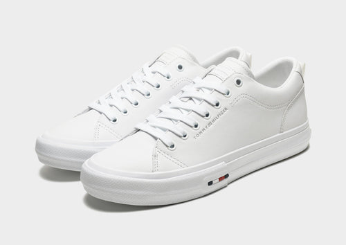 รองเท้าผู้ชาย Leather Logo Lace-Up