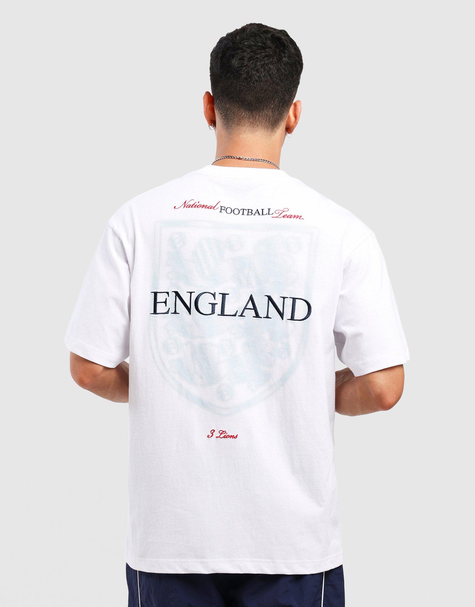 เสื้อยืดผู้ชาย England Halftone Crest