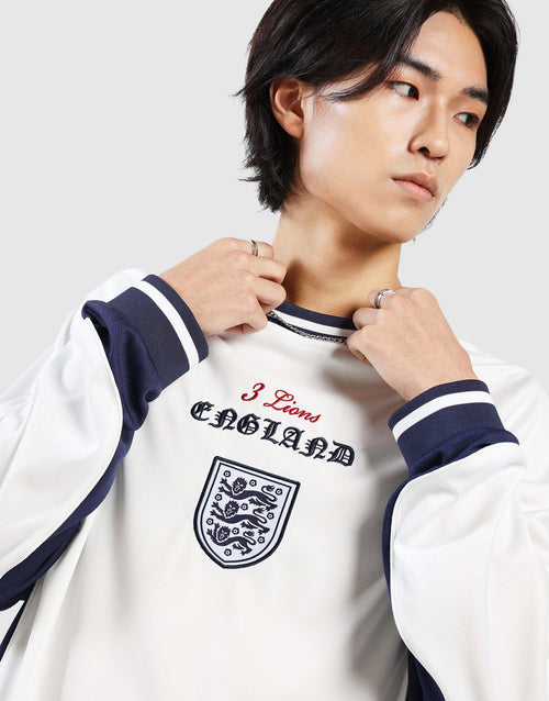 เสื้อแขนยาวผู้ชาย England Mesh Panel Jersey