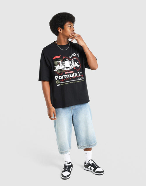 เสื้อยืดผู้ชาย F1 Graphic Box