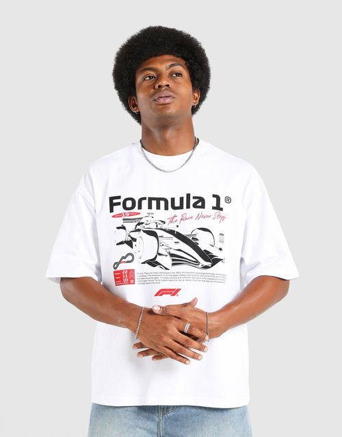 เสื้อยืดผู้ชาย F1 Graphic Box