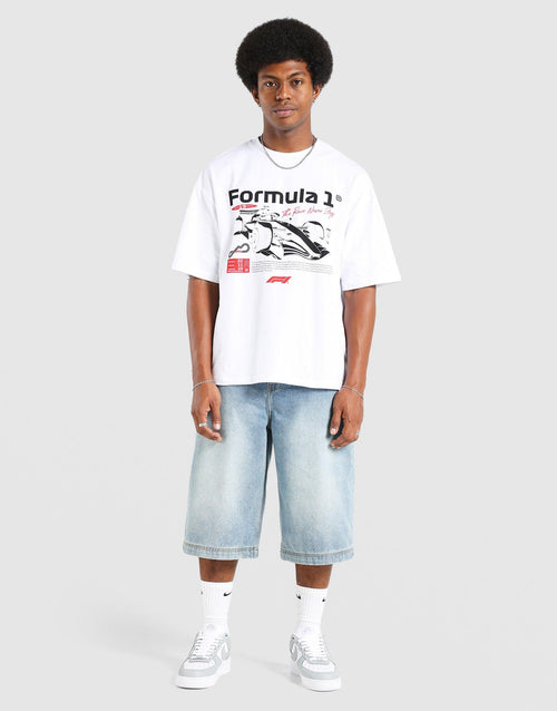 เสื้อยืดผู้ชาย F1 Graphic Box