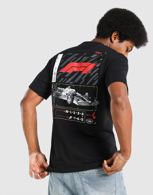 เสื้อยืดผู้ชาย F1 Vintage