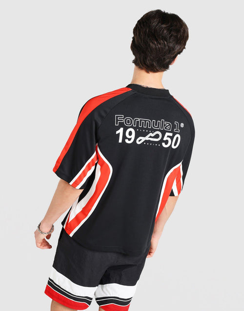 เสื้อแขนสั้นผู้ชาย F1 Cut & Sew Mesh Jersey