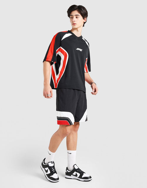 เสื้อแขนสั้นผู้ชาย F1 Cut & Sew Mesh Jersey