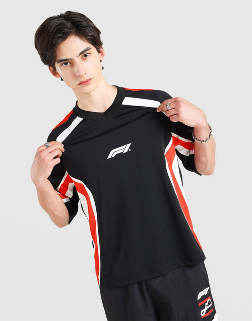 เสื้อแขนสั้นผู้ชาย F1 Cut & Sew Mesh Jersey