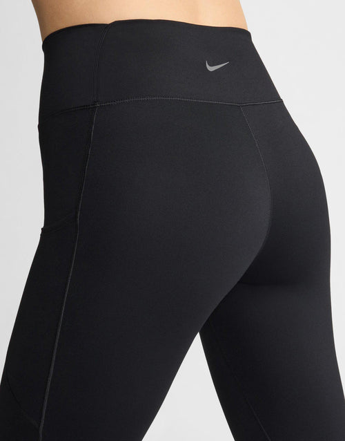 กางเกงเลกกิ้งผู้หญิง High-Waisted 7/8 with Pockets