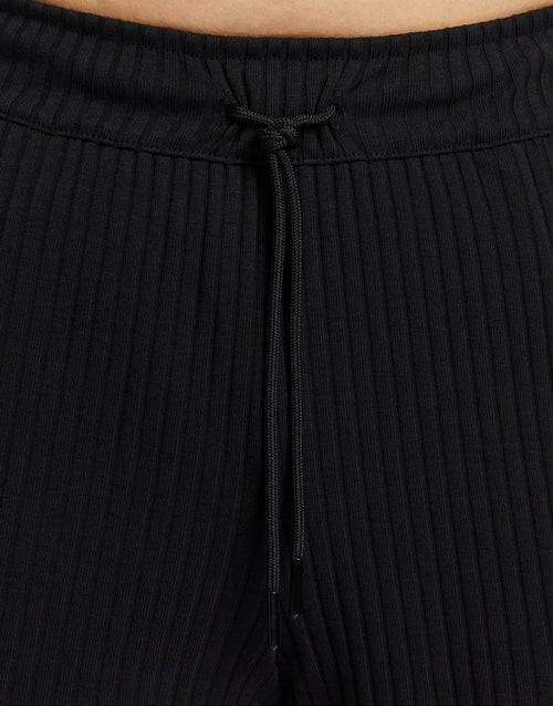 กางเกงขาสั้นผู้หญิง Ribbed Jersey