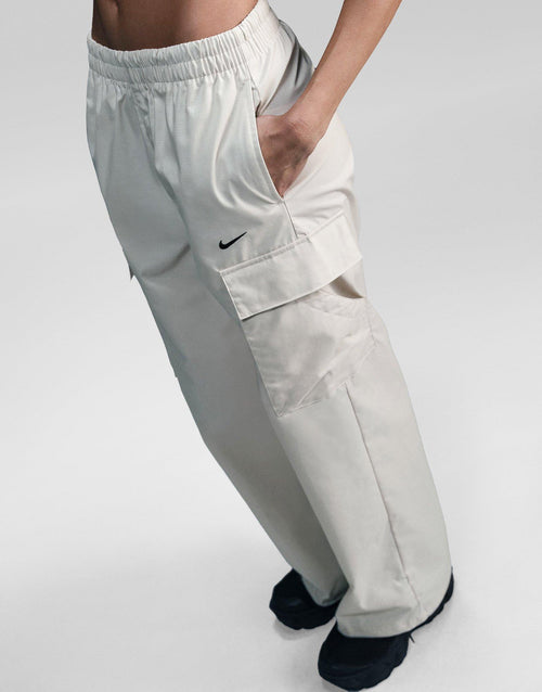 กางเกงขายาวผู้หญิง Everything Wovens Mid-Rise Cargo