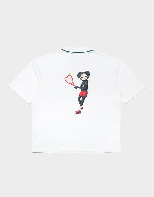 x SEA ARTIST เสื้อแขนสั้นผู้หญิง Polo