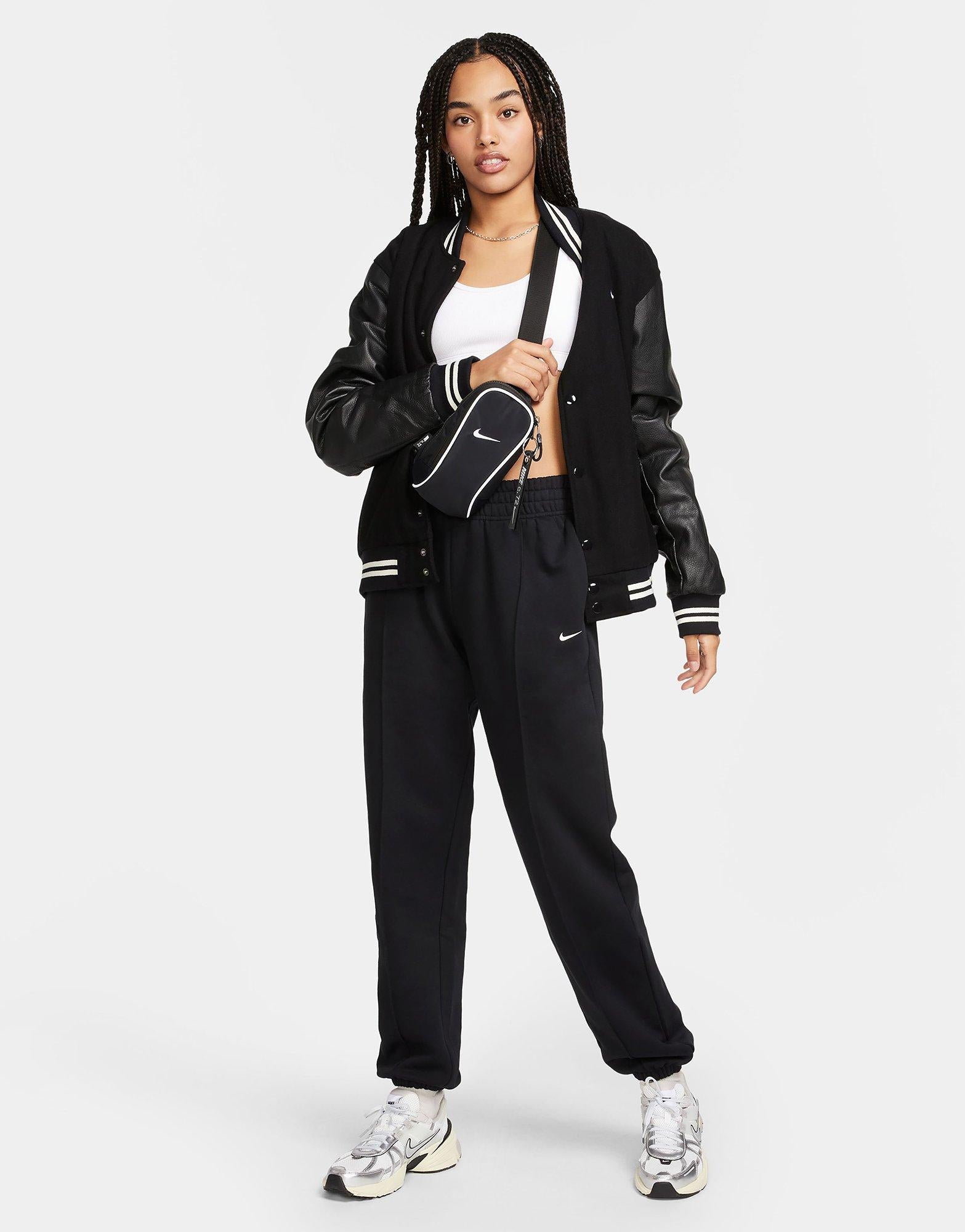 กางเกงขายาวผู้หญิง Sportswear Loose Fleece
