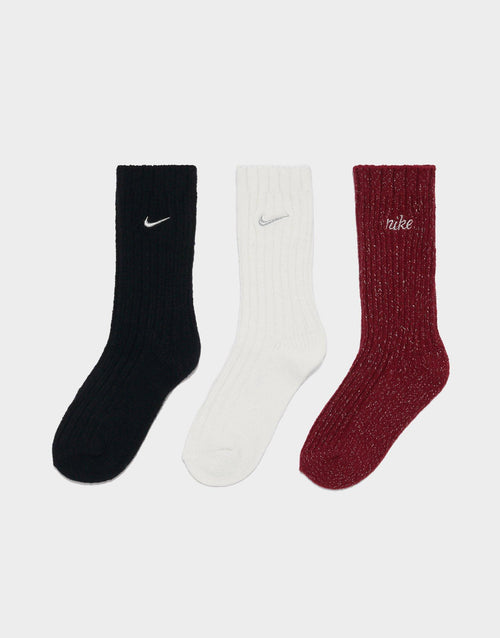 ถุงเท้าเด็กโต Swoosh Sparkle (แพค 3)