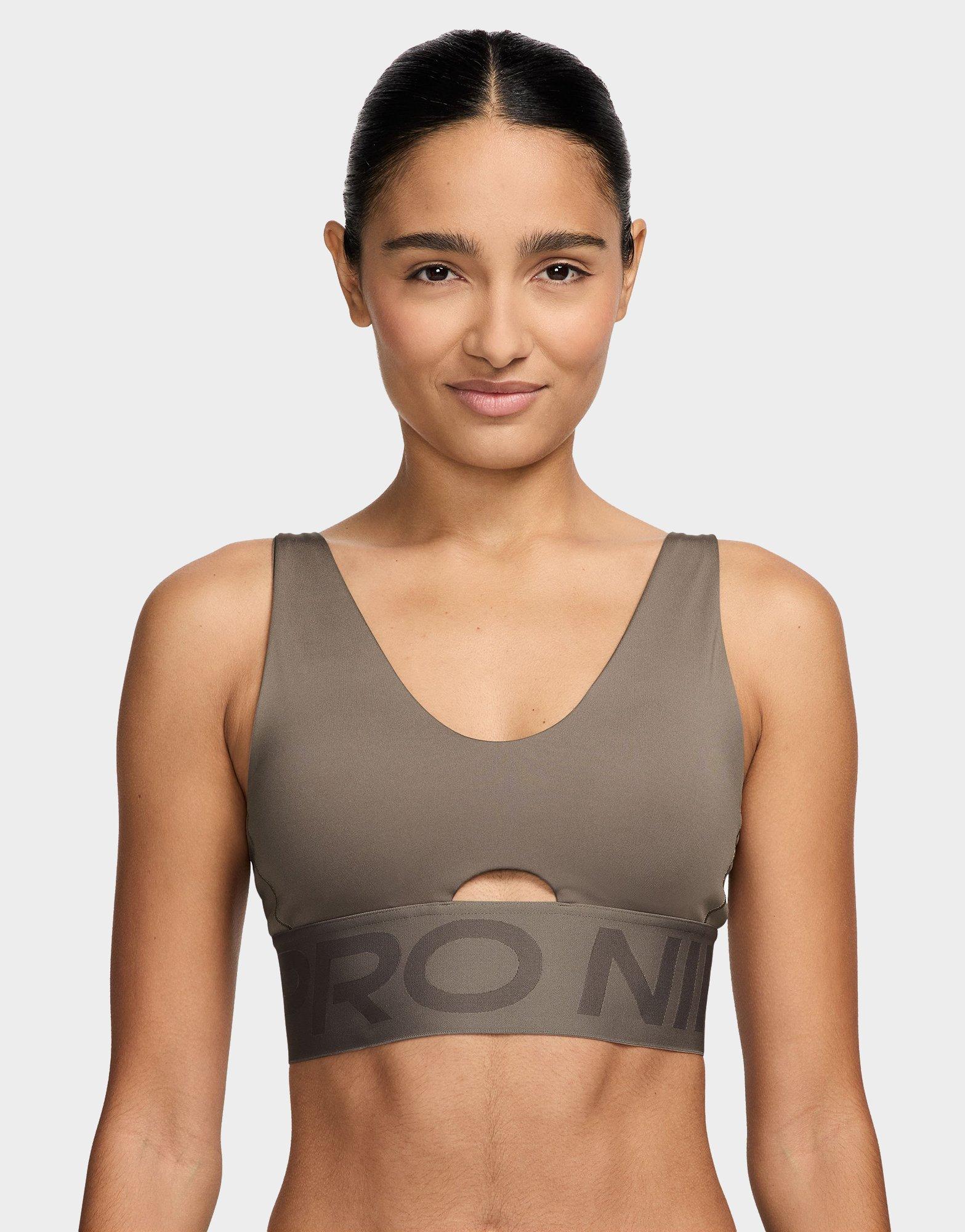 สปอร์ตบราผู้หญิง Pro Indy Plunge Medium-Support Padded