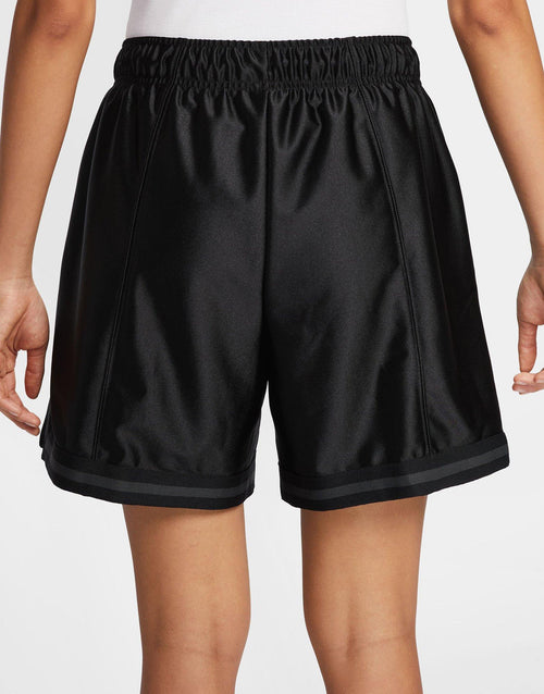 กางเกงขาสั้นผู้หญิง Sportswear Loose Mid-Rise Graphic