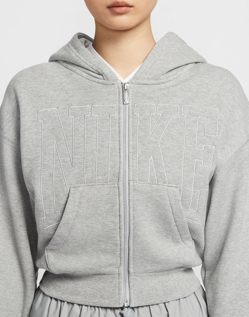 เสื้อฮู้ดดี้ผู้หญิง Sportswear Cropped