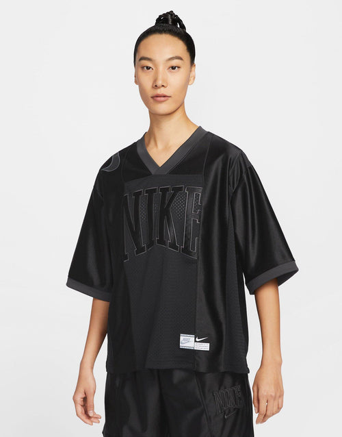 เสื้อแขนสั้นผู้หญิง Sportswear Street Oversized Graphic Jersey