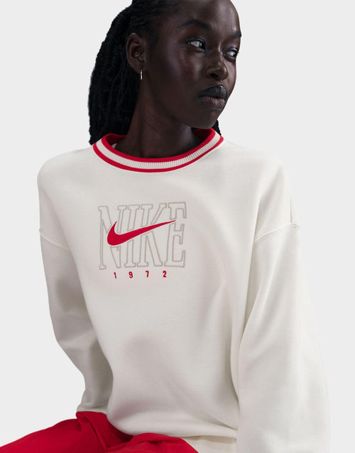เสื้อแขนยาวผู้หญิง  Sportswear Phoenix Fleece Oversized Graphic