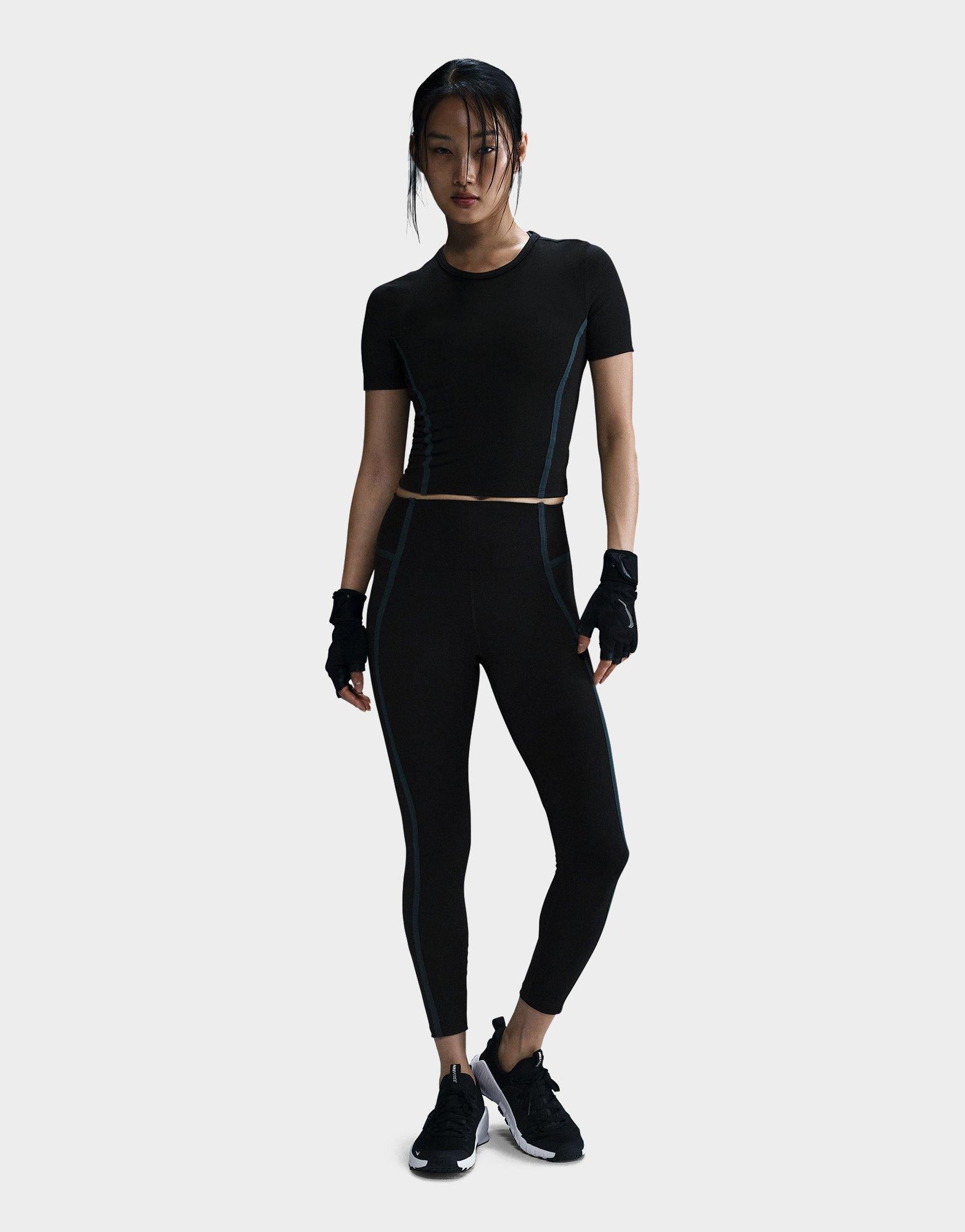 กางเกงเลกกิ้งผู้หญิง One High-Waisted 7/8