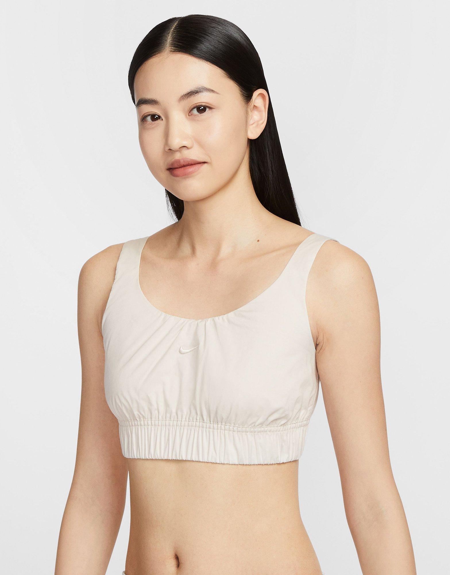 เสื้อกล้ามผู้หญิง Sportswear Chill Poplin Slim Cropped